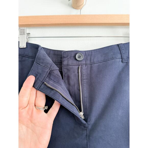 J.Crew | NWOT 4" heritage chino short in Navy Blue | Sz 8 - Picture 5 of 10